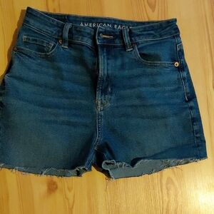 American Eagle Outfitters Dark Blue Denim  Shorts